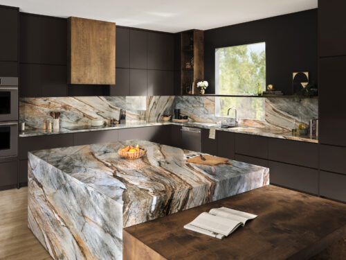 Teracanto Porcelain in a kitchen